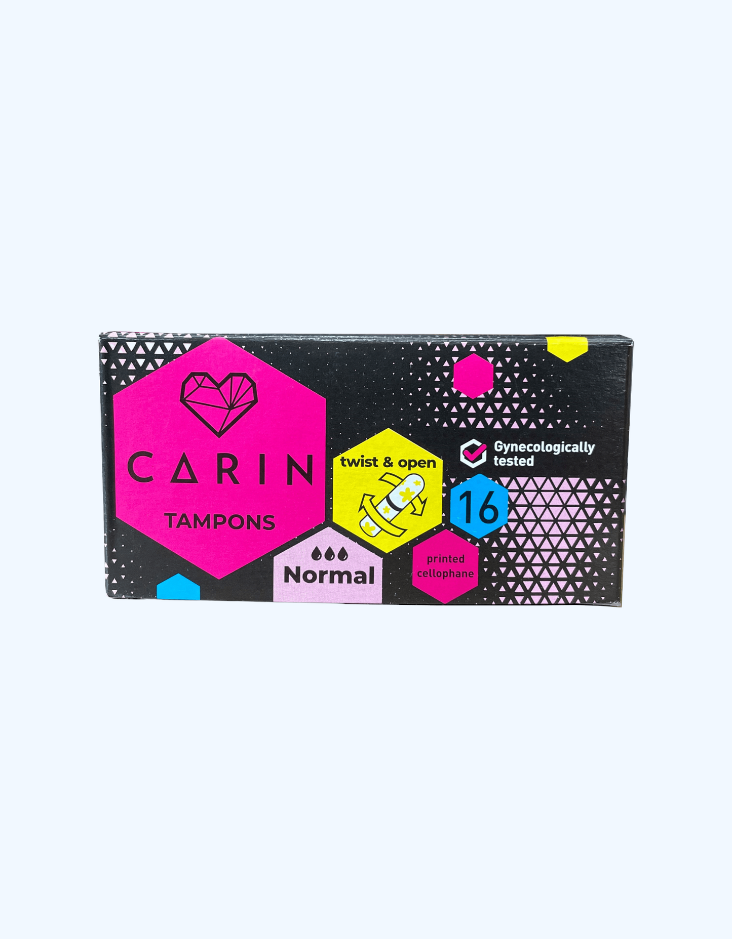 Carin Тампоны normal, 3 капель, 16 шт