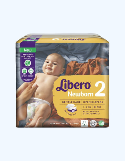Libero Newborn 2, Подузники, 0-2.5 кг, 34 шт