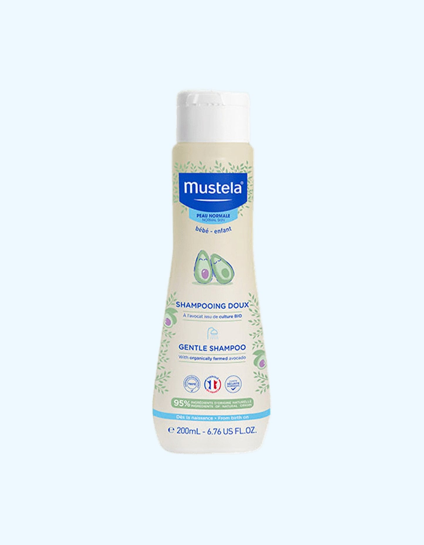 Mustela yumshoq shampun, 200 ml