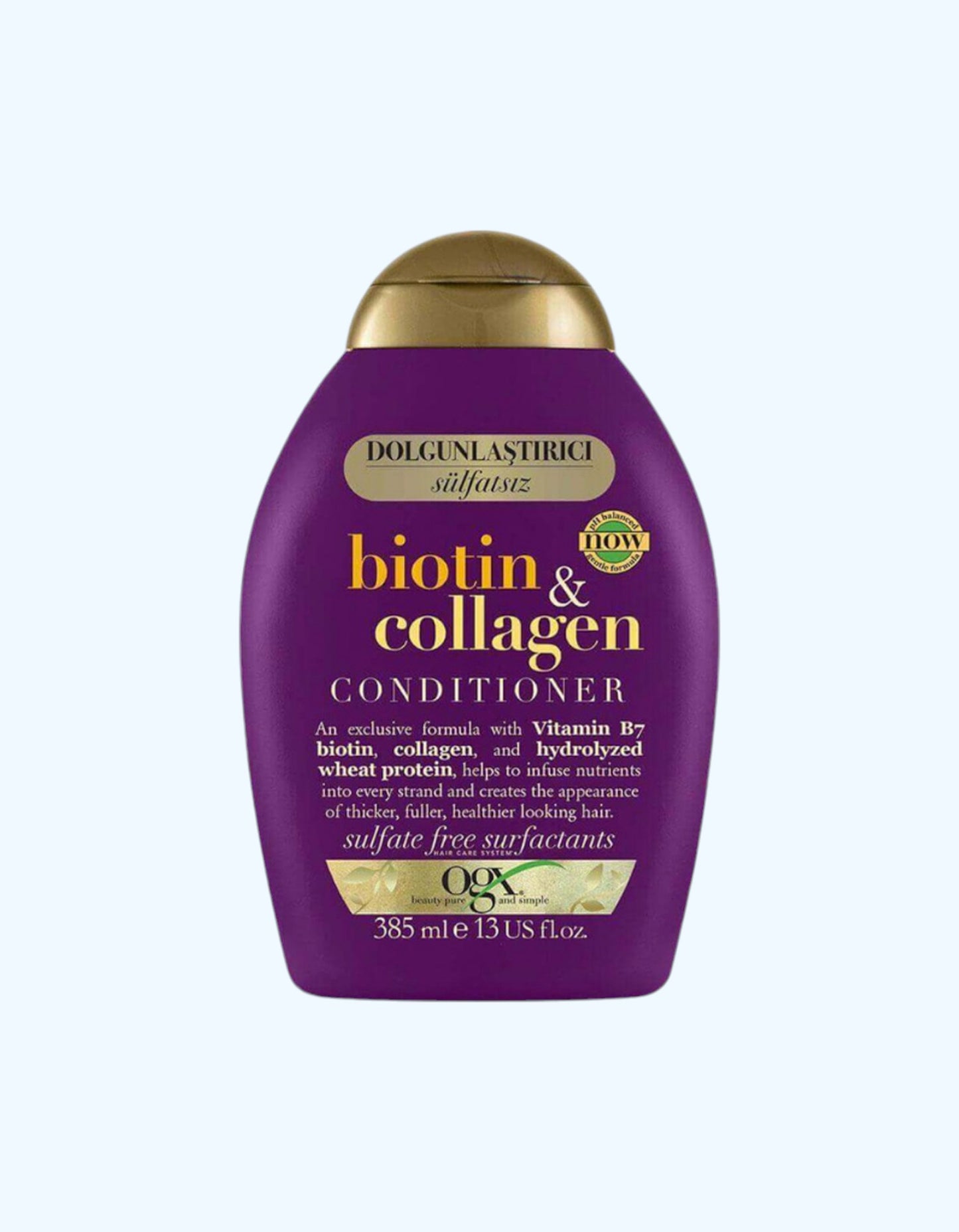 OGX Кондиционер для волос, Biotin&Collagen, 385 мл