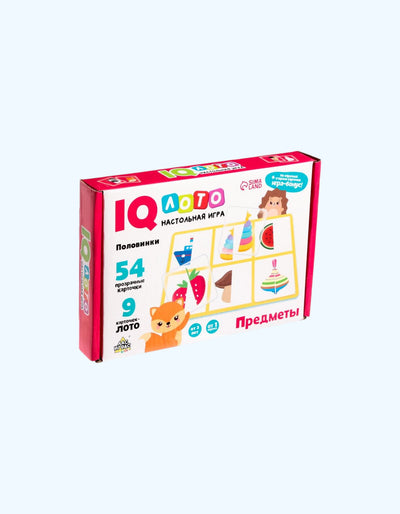 БукваЛенд Настольная игра IQ Лото