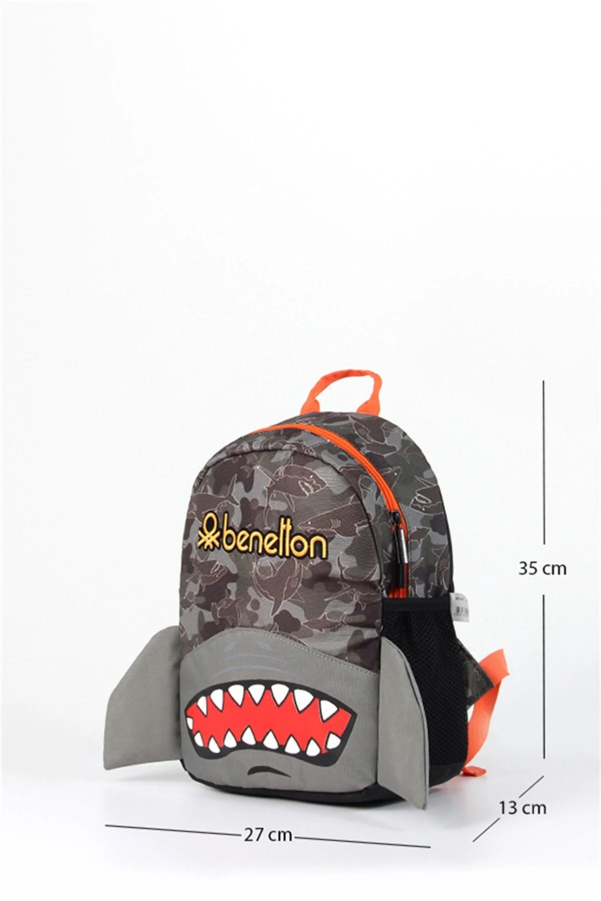 United Colors of Benetton Школьный рюкзак в форме акулы