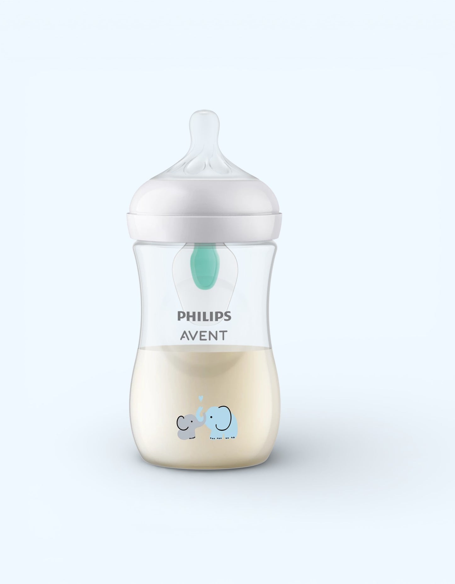 Avent Natural Response Детская бутылочка с клапаном AirFree, средний поток, 3-6 мес., 260 мл