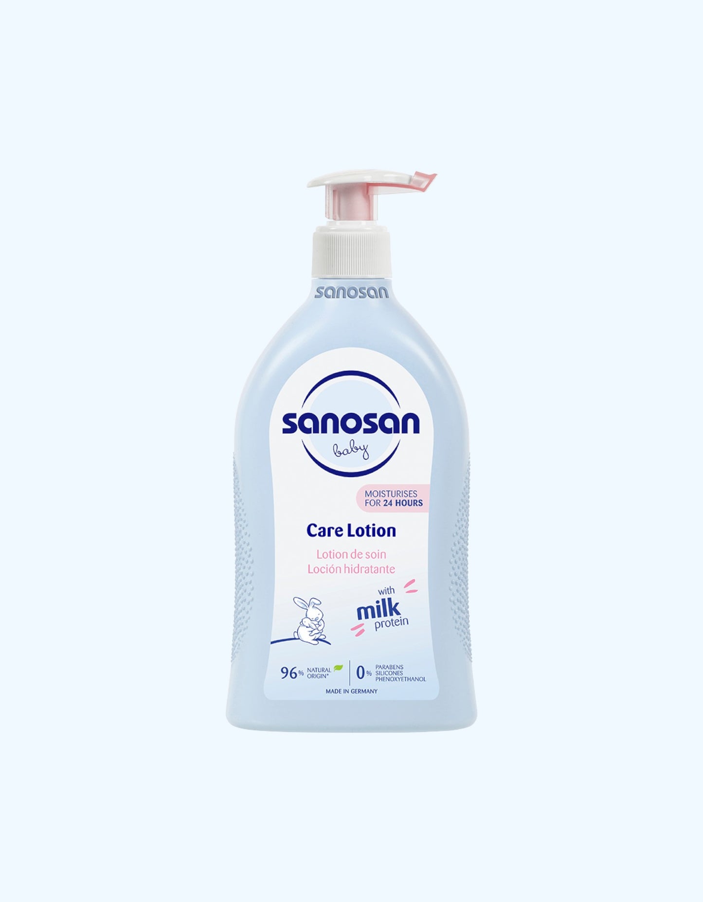 Sanosan Baby Care Лосьон для тела, увлажняющий, 0+ мес., 200/500 мл