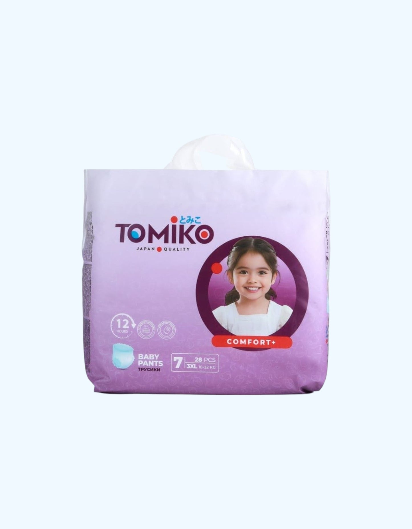 Tomiko Подгузники трусики Comfort+, размер XXXL, 18-30 кг, 28 шт.