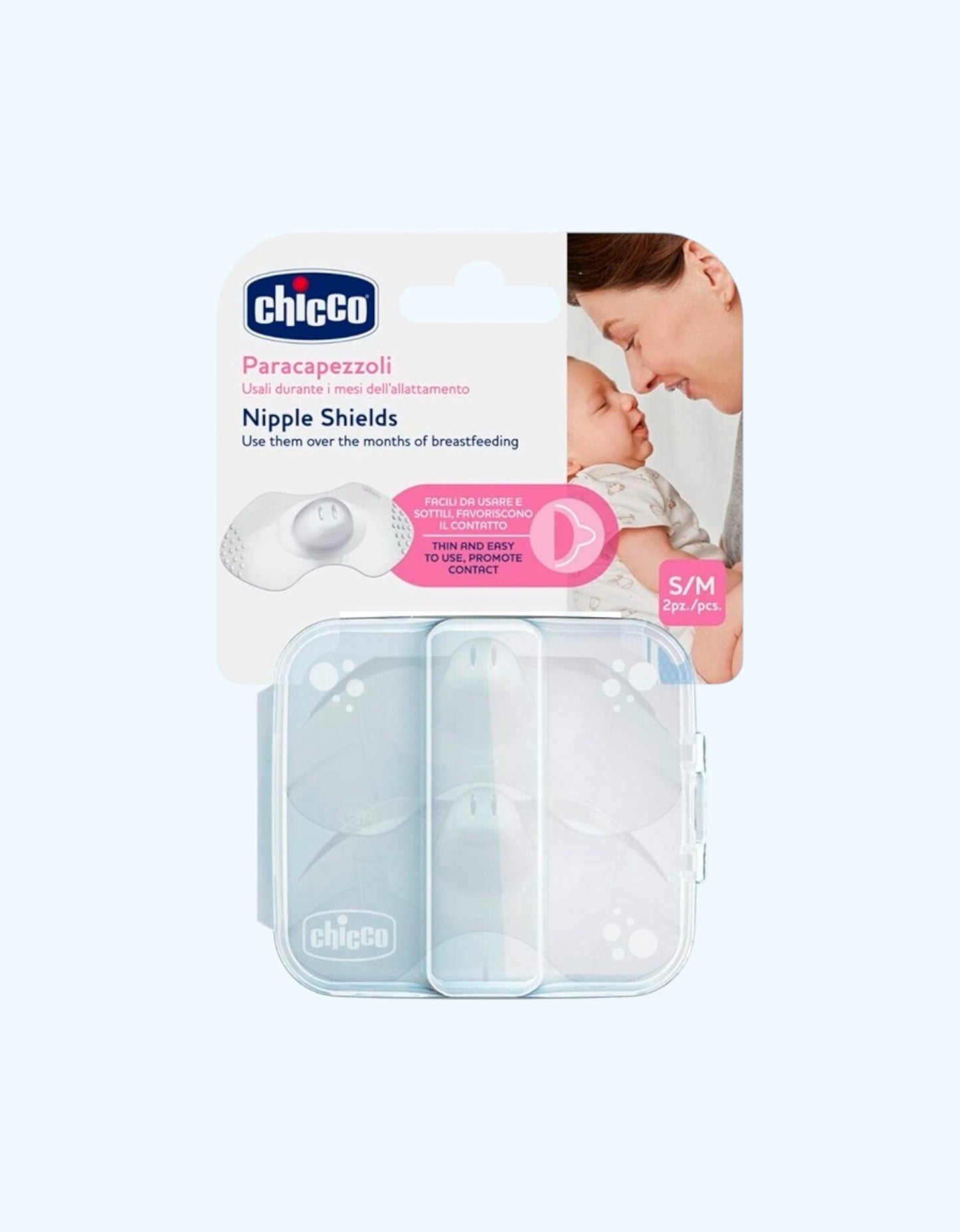 Chicco Защитные накладки для груди для кормления, 2 шт