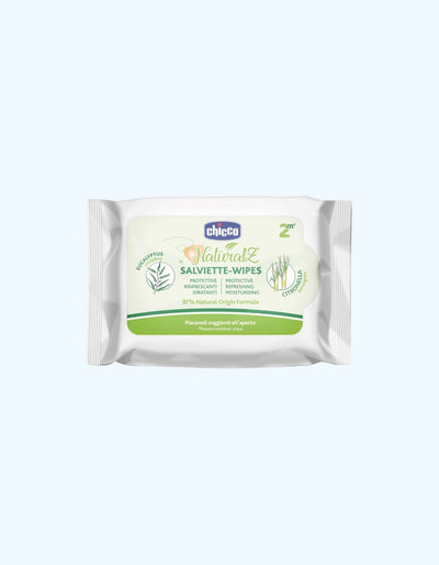 Chicco Naturalz Салфетки защитные от комаров, 20 шт