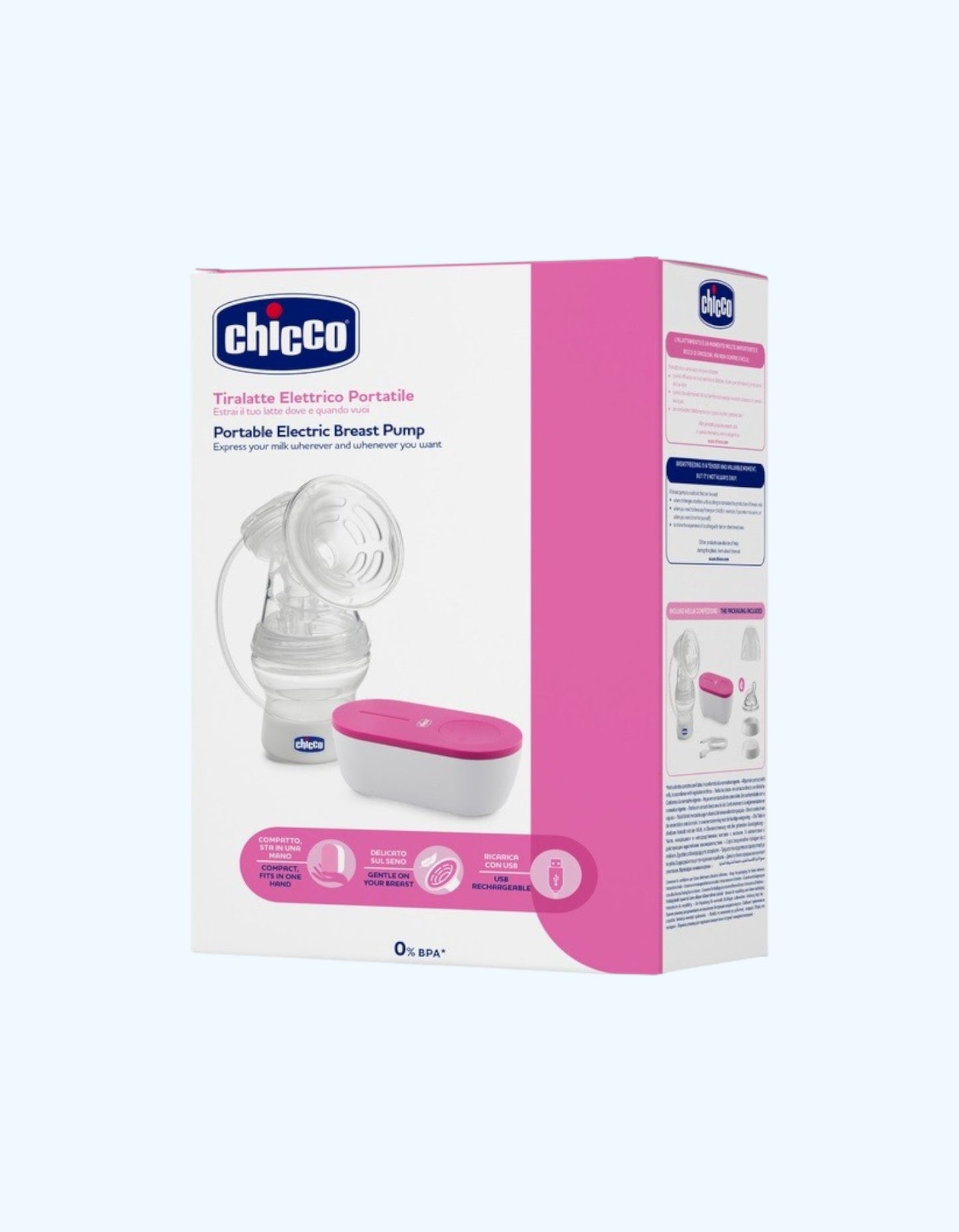Chicco Natural Feeling Молокоотсос электрический