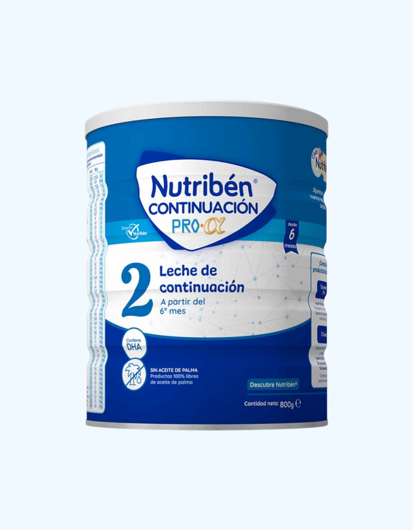 Nutriben Continuation 2 Смесь, молочная, быстрорастворимая, 6+ мес., 400/800 г