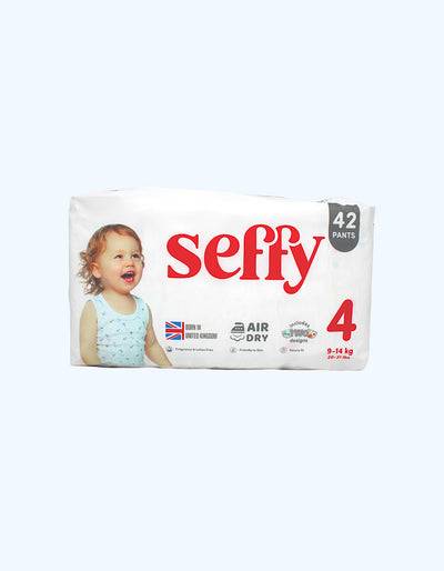 Seffy 4 Подгузники-трусики, 9-14 кг, 42 шт