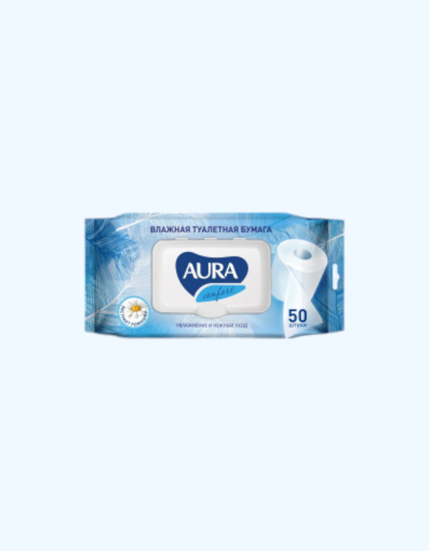 AURA ULTRA COMFORT Влажная туалетная бумага