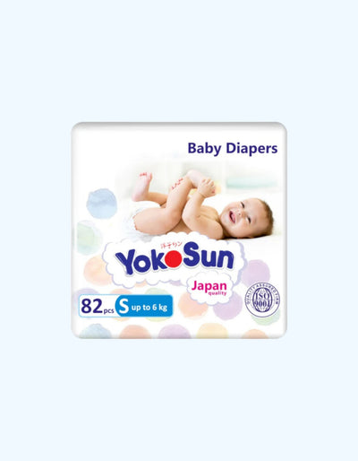 YokoSun tagliklari Comfort S (6 kg gacha) 82 dona