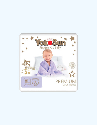 YokoSun Подгузники-трусики Premium, XL, 12-20 кг, 38 шт