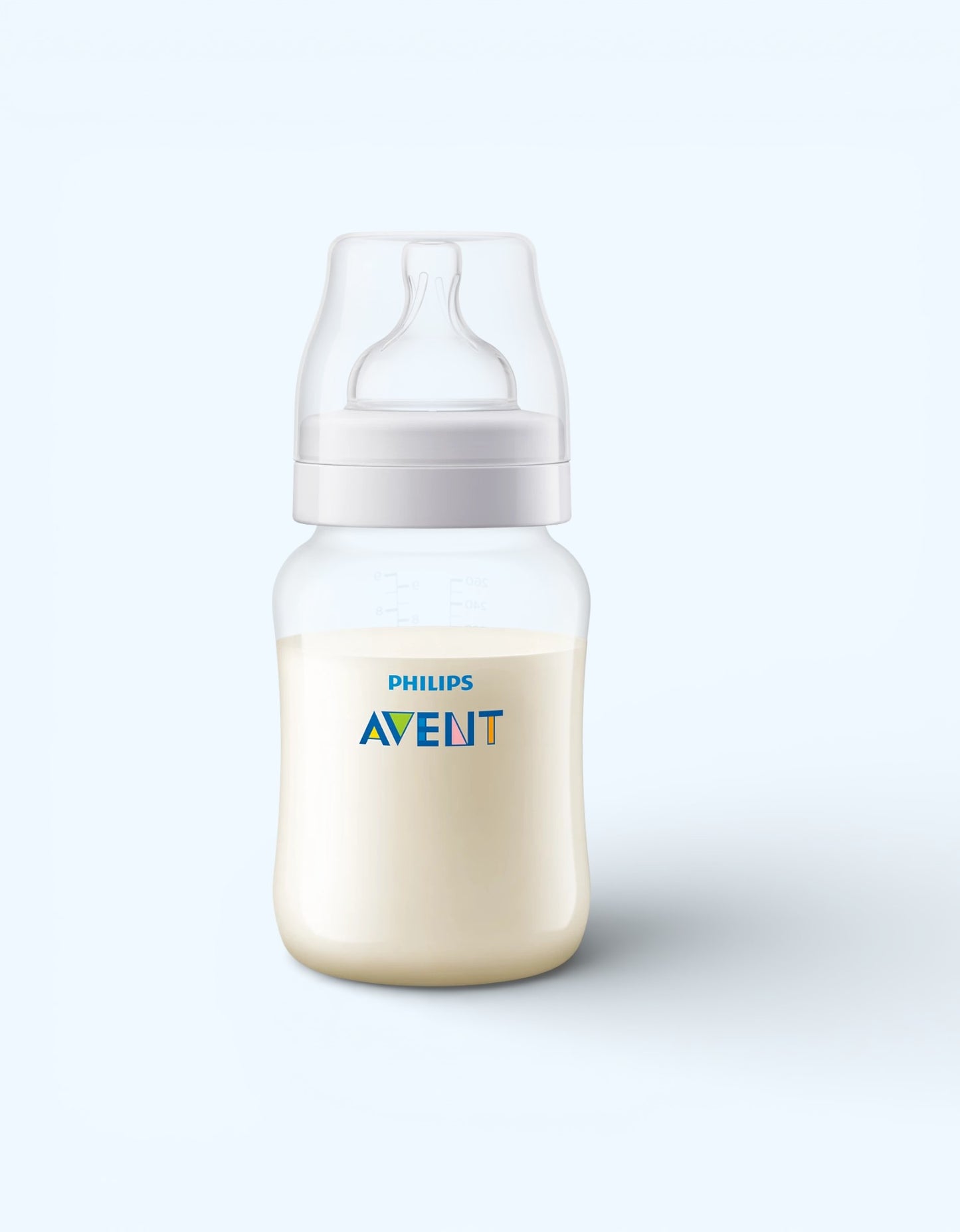 Avent Антиколиковая бутылочка, медленный поток, 1+ мес., 260 мл