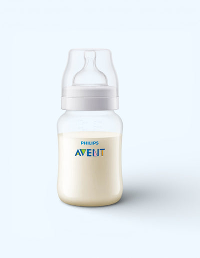 Avent Антиколиковая бутылочка, медленный поток, 1+ мес., 260 мл