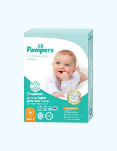 Pampers Порошок для стирки детского белья, 400г