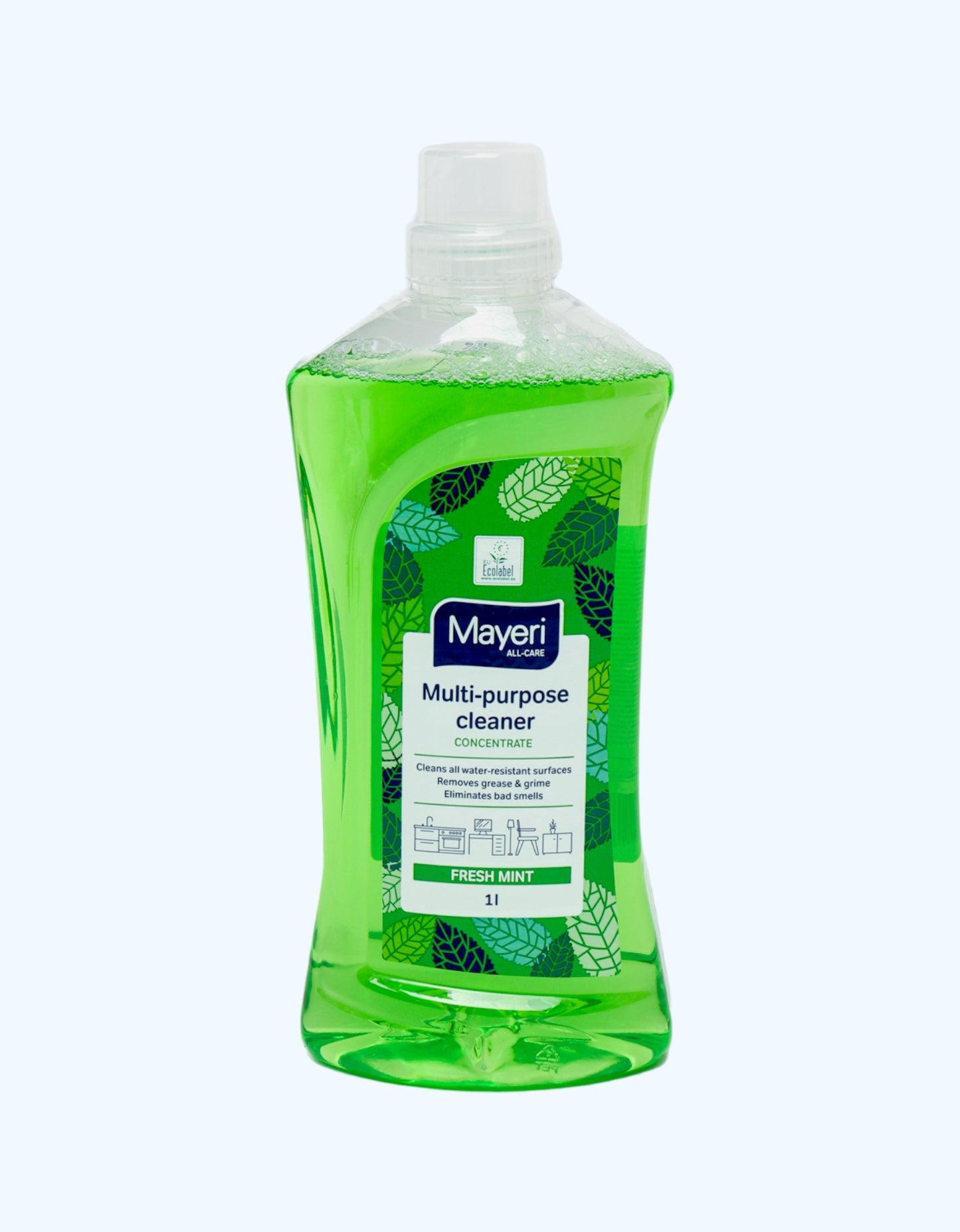 Mayeri ALL-Care universal tozalovchi, konsentrat, yangi yalpiz, 1 l