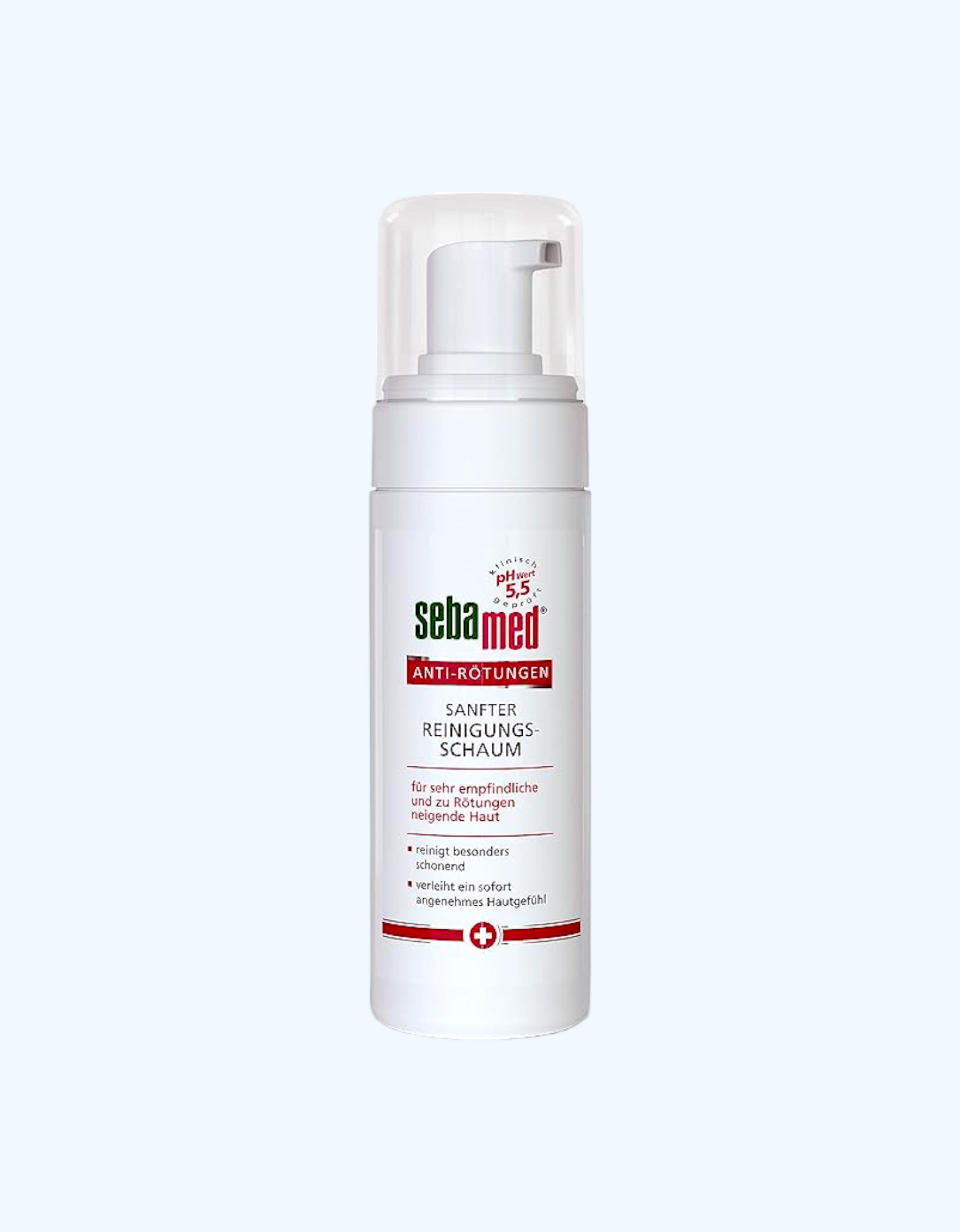 Sebamed Gentle qizarishga qarshi tozalovchi ko'pik, 150 ml