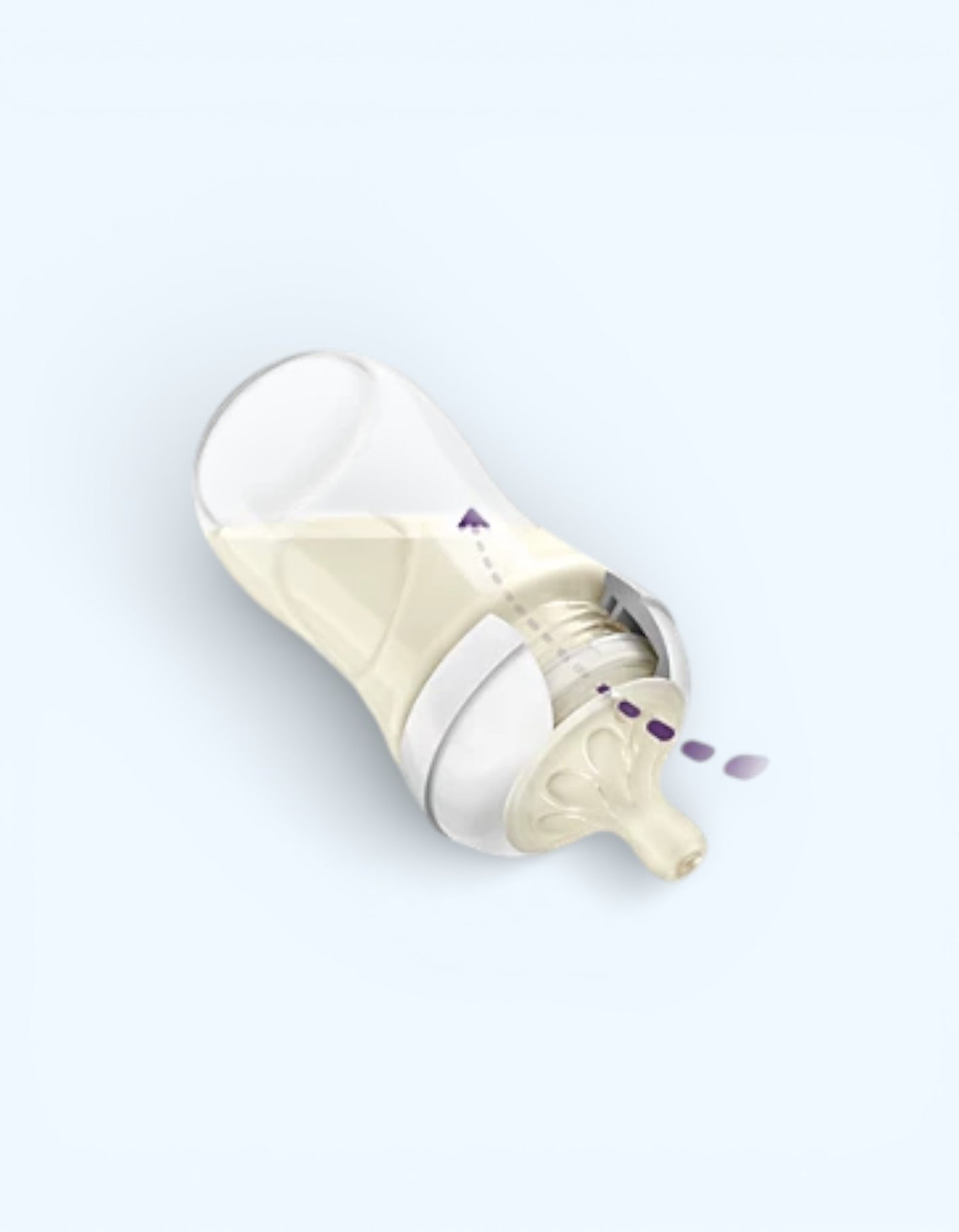 Avent Natural Response Бутылочка, средний поток, 3-6 мес., 260 мл