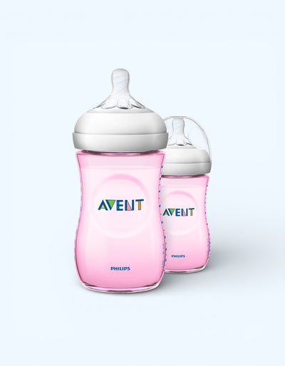 Avent Natural Response Детские бутылочки, медленный поток, 2 шт., 0-3 мес., 260 мл