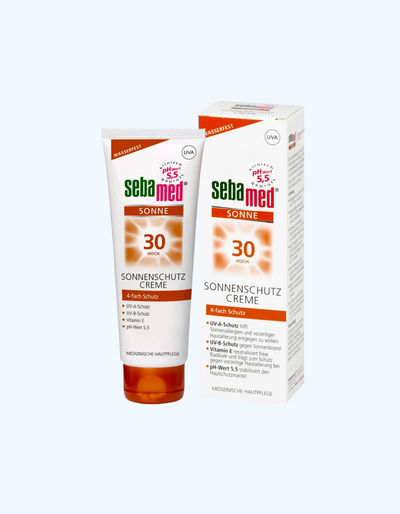 Sebamed Солнцезащитный крем SPF 30 с парфюмерной отдушкой, 75 мл