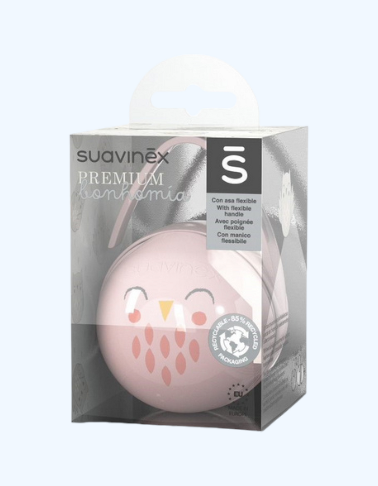 Suavinex Футляр для пустышки "OWL"