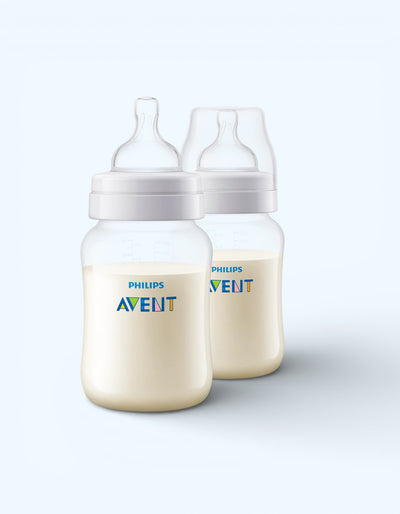 Avent Антиколиковые бутылочки, медленный поток, 2 шт., 1+ мес., 260 мл
