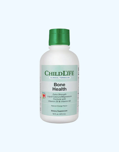 ChildLife Жидкий раствор для здоровья костей, с кальцием, магнием, цинком и витамином D3, 6+ мес., 473 мл