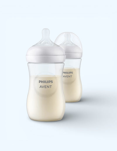 Avent Natural Response Детские бутылочки, средний поток, 2 шт., 3-6 мес., 260 мл