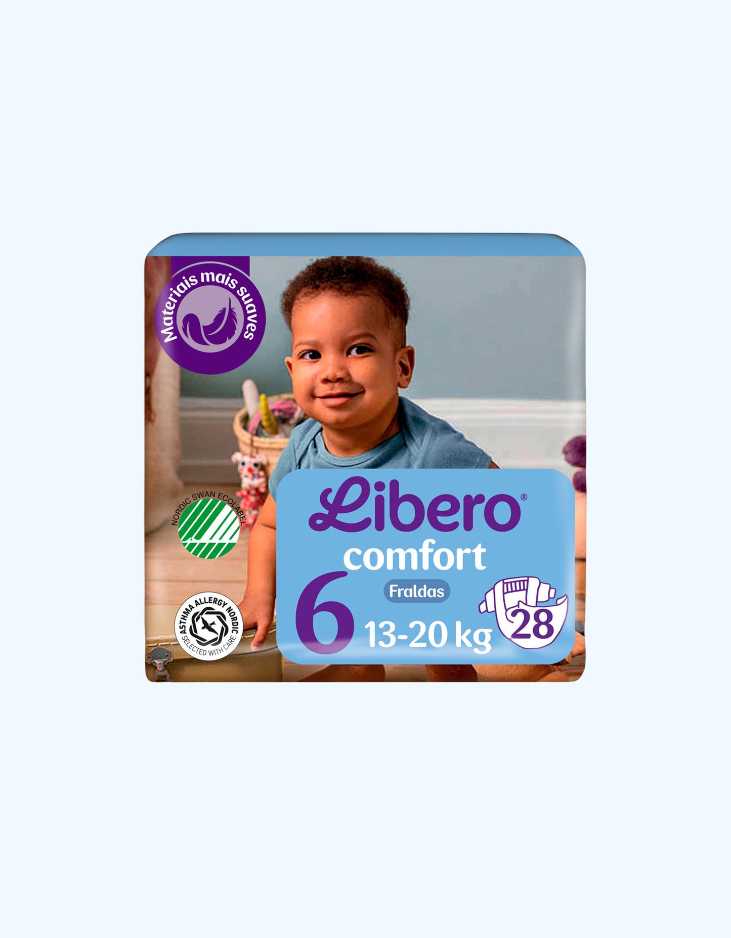 Libero Comfort 6, Подгузники, 13-20 кг, 21/22/28/68 шт