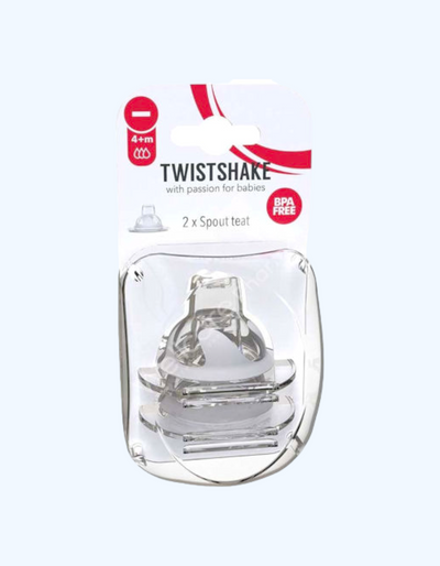 Twistshake Соска для бутылочки, 4+ мес., 2 шт