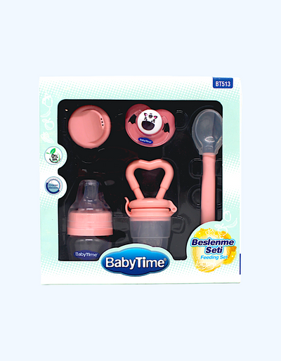 Baby Time Набор для кормления 4 в 1