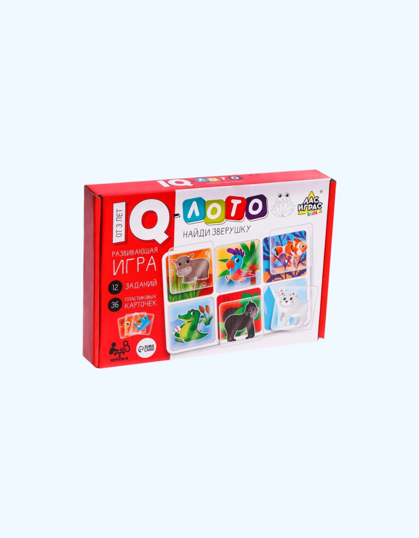 БукваЛенд Развивающая игра IQ-лото