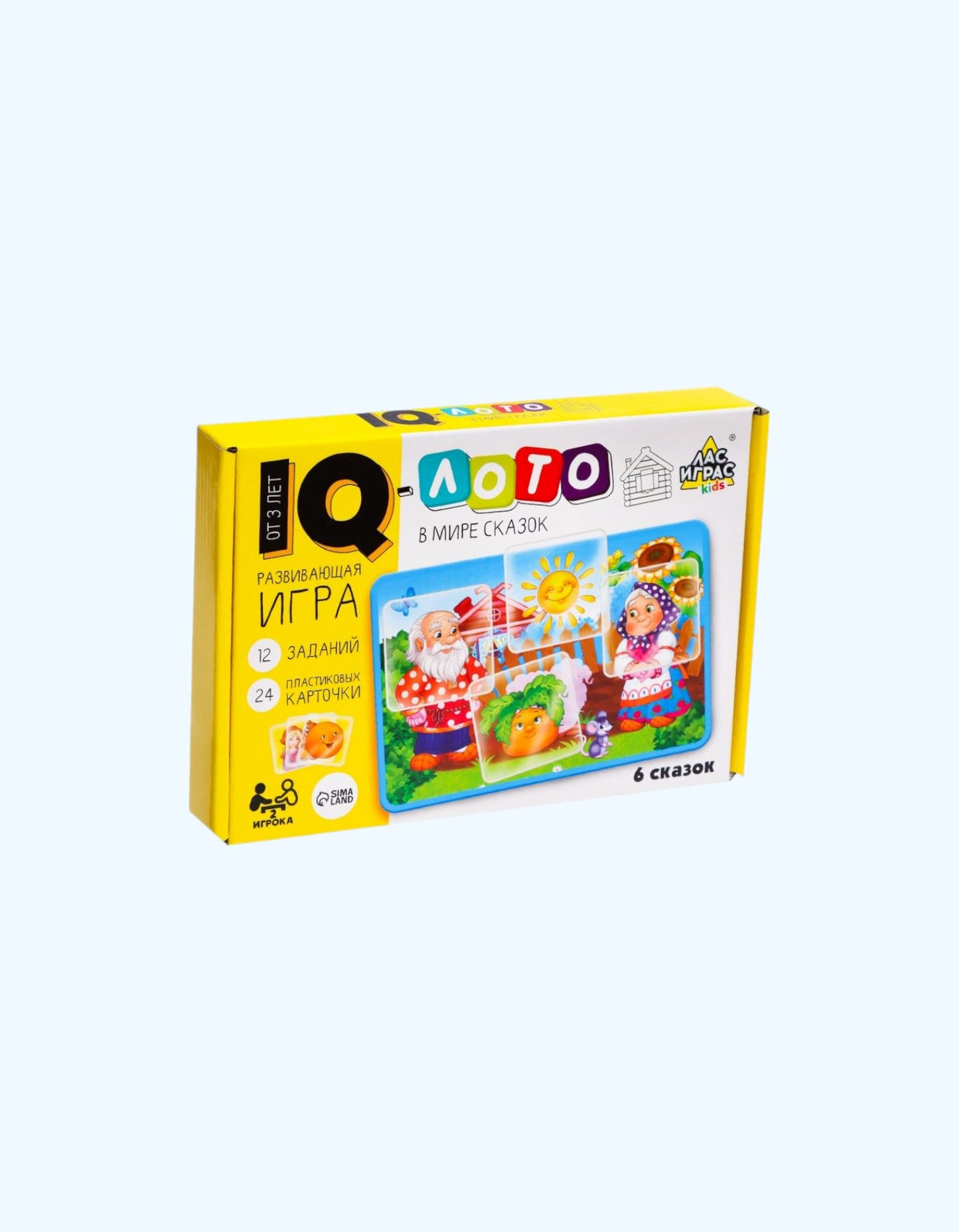 БукваЛенд Развивающая игра IQ-лото