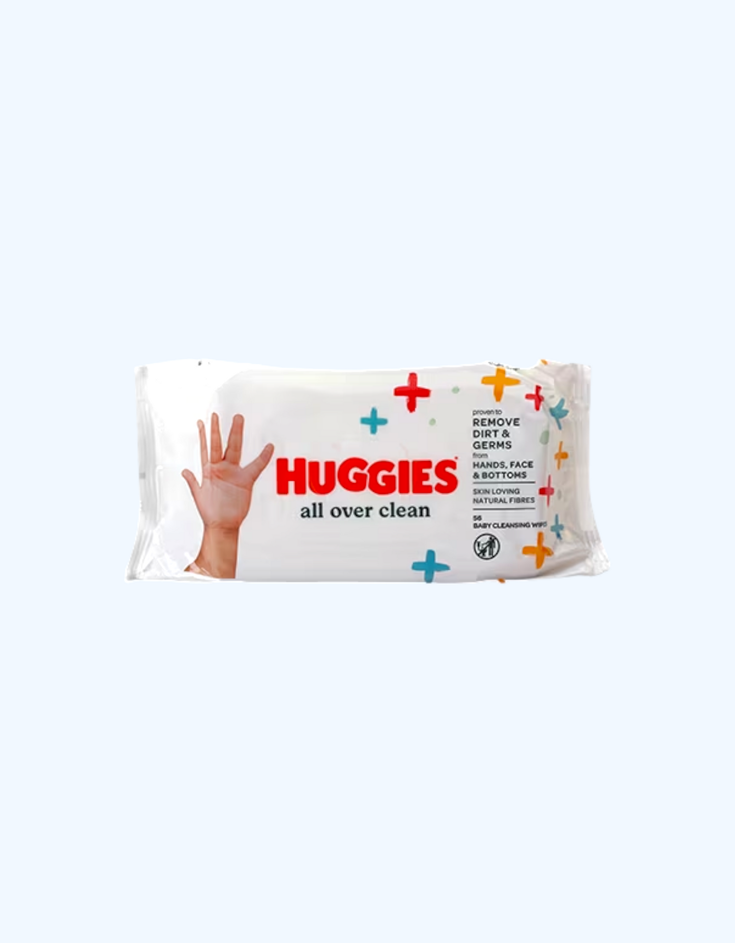 Huggies All over clean Влажные Салфетки, 56 шт