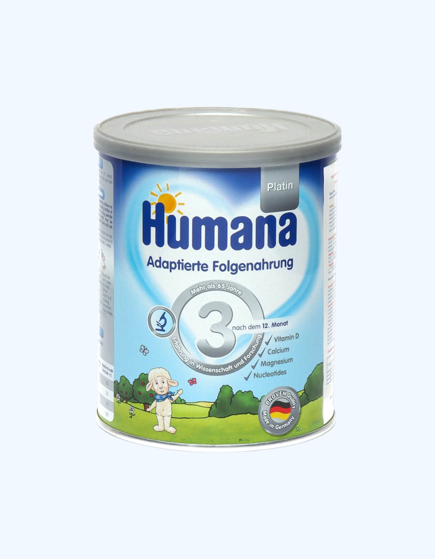 Humana Platin 3 Formula, sut, tezkor, 12+ oy, 350 gr