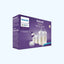 Avent Natural Response Подарочный набор для новорожденных, прозрачный, 4 бутылочки + пустышка + щетка