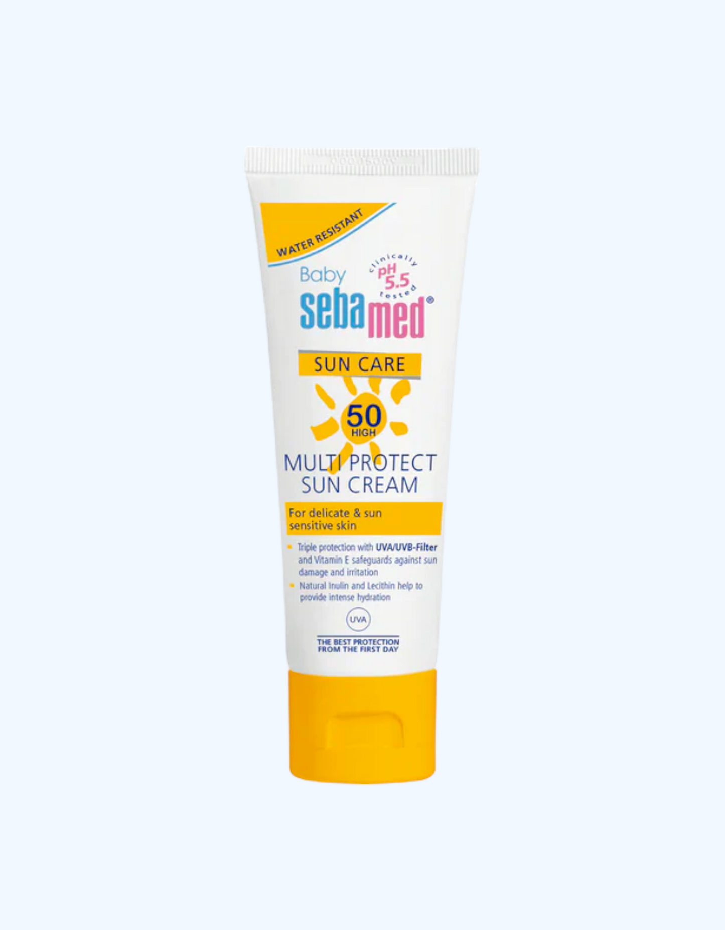 Sebamed Детский солнцезащитный крем SPF 50 + без парф.отдушки, 75 мл