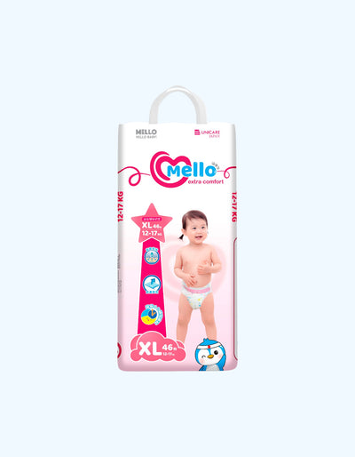 Mello tagliklari, XL, 12-17 kg, 48 dona