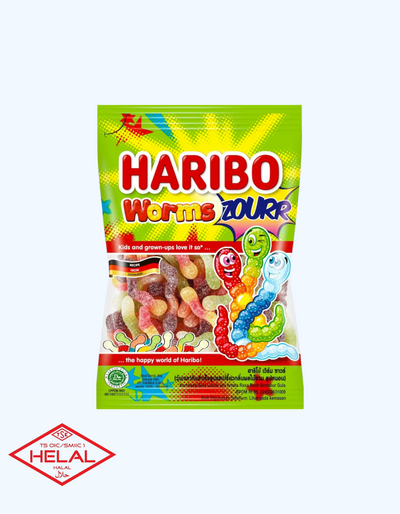 Haribo Жевательный мармелад "Червячки Zourr", 80 г