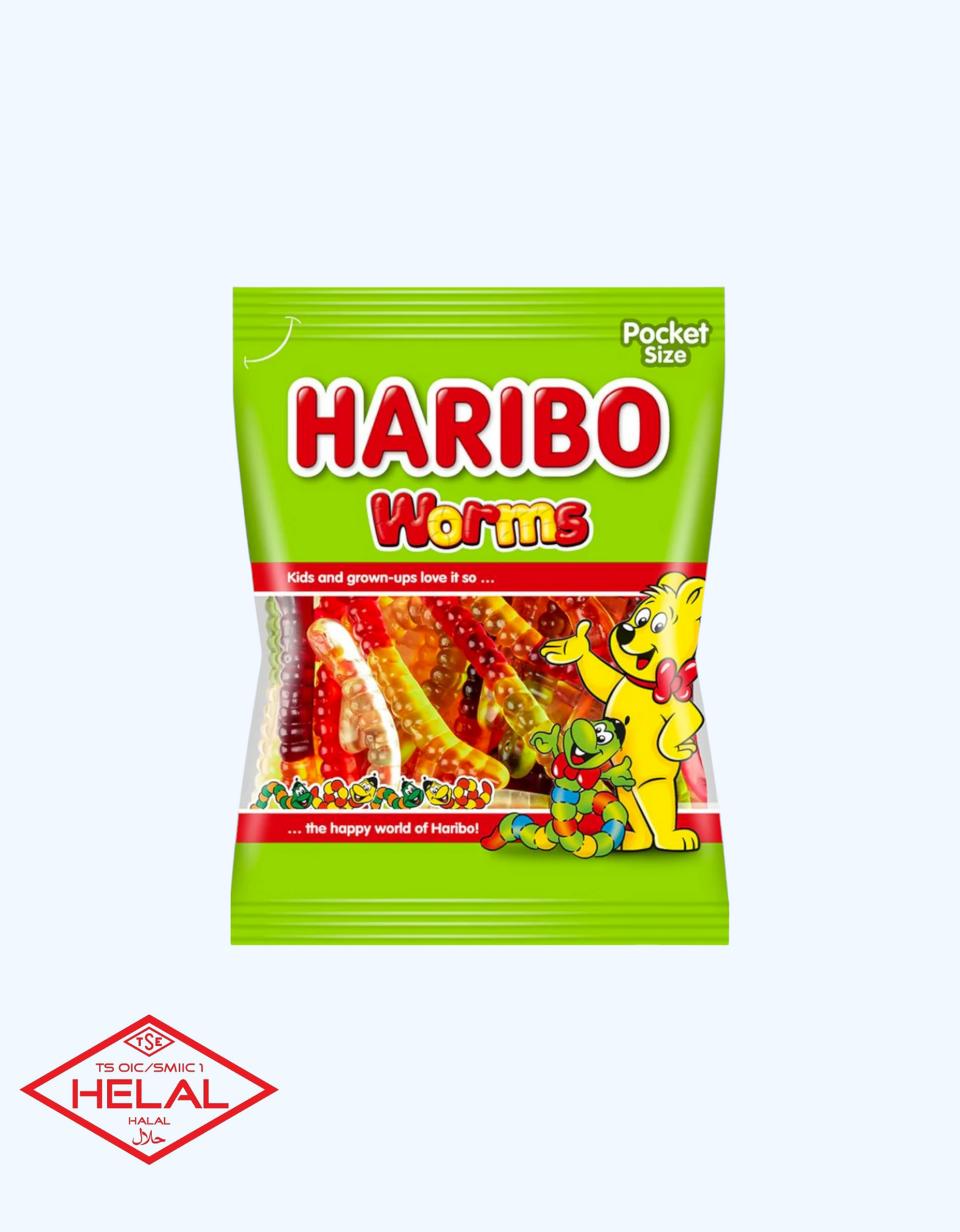 Haribo Жевательный мармелад "Червячки", 80 г