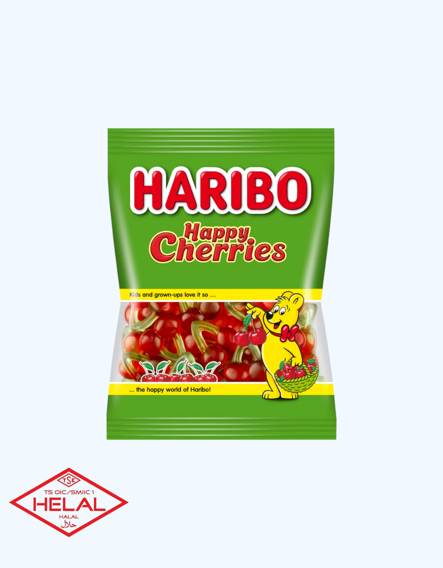 Haribo Жевательный мармелад "Вишня", 80 г