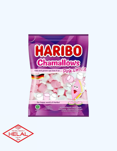 Haribo Chamallows "Pink&White" Розовый и Белый, 70/150 г