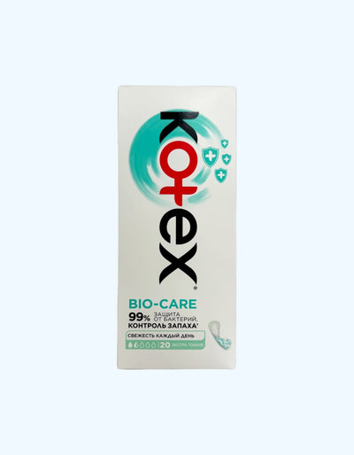 Kotex panty liners Antibakterial, juda yupqa, 1,5 tomchi, 20 dona