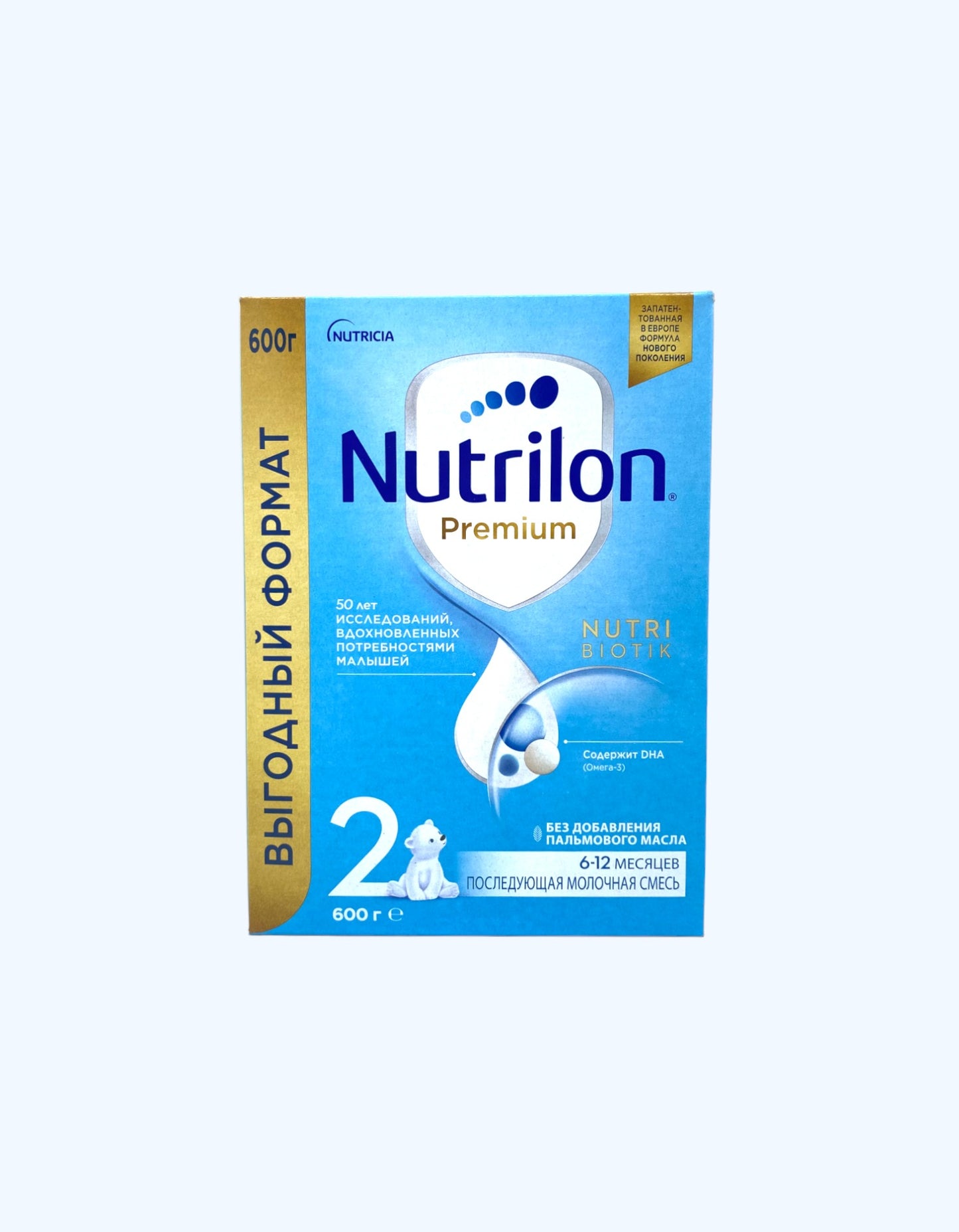 Nutricia Nutrilon 2 Quruq formula, sut, 6+ oy, 400/600 g