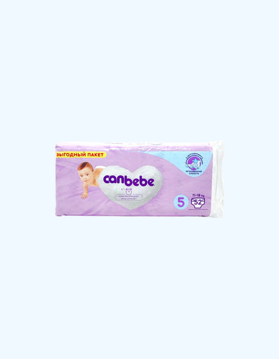 Canbebe Подгузники, XL, 11-18 кг, 52 шт