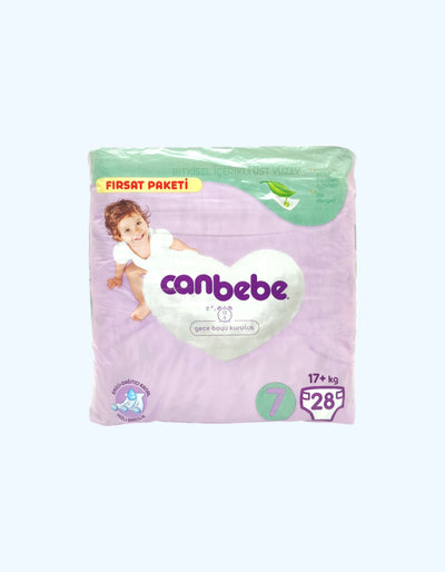 Canbebe Подгузники, 3XL, 17+ кг, 28 шт