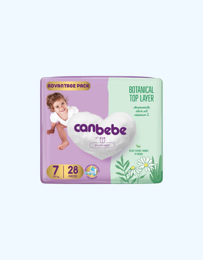 Canbebe Подгузники, XXXL, 17+ кг, 28 шт