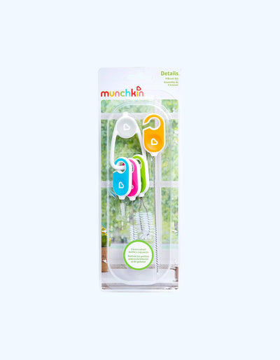 Munchkin 4-paket Sippy chashka va shisha cho'tkasi to'plami