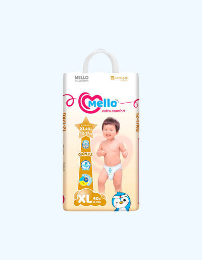 Mello Panty tagliklari, XL, 12-17 kg, 38 dona